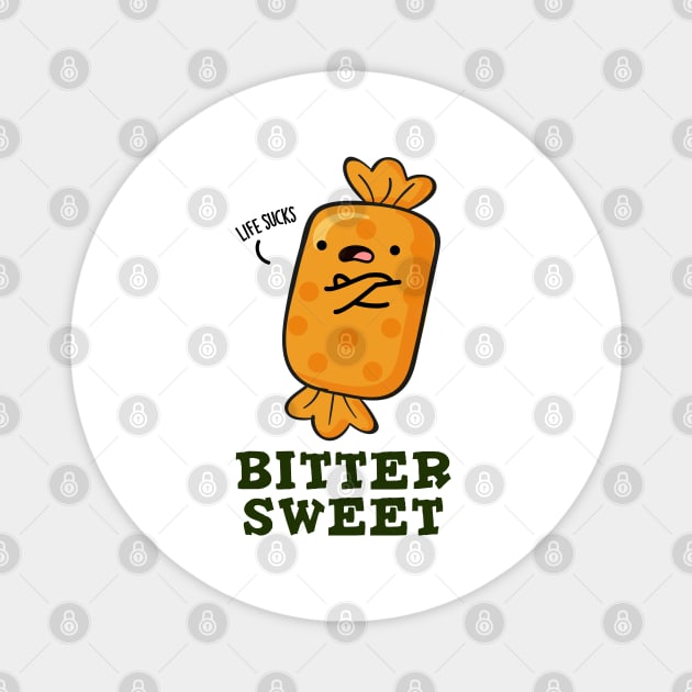 Bitter Sweet Cute Candy Pun Magnet by punnybone